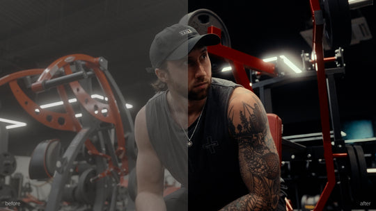 PP Core LUT Pack applied to gym footage - cinematic color grade